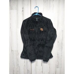 𝅺Columbia Oregon State Black Fleece Full Zip Sweatshirt Size Large